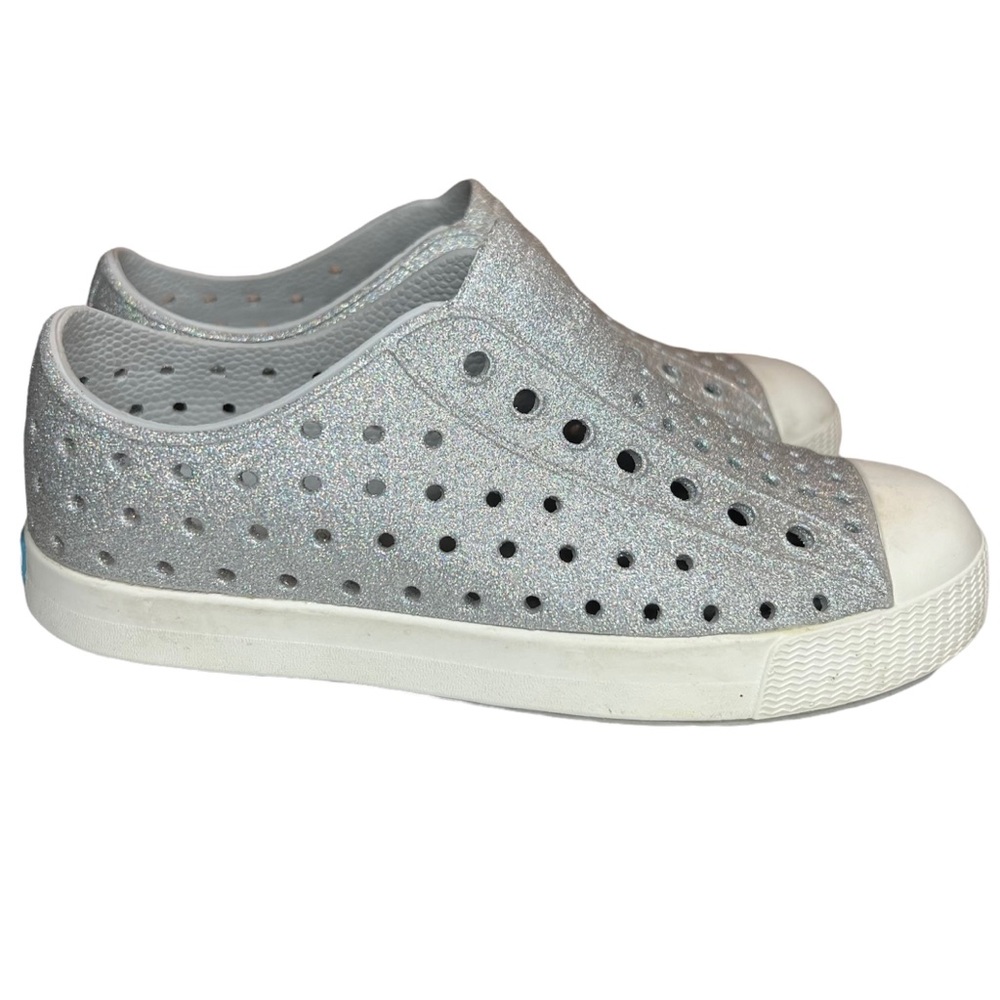 Native Shoes Jefferson Bling Child ‘Disco Bling/ Shell White’ C13